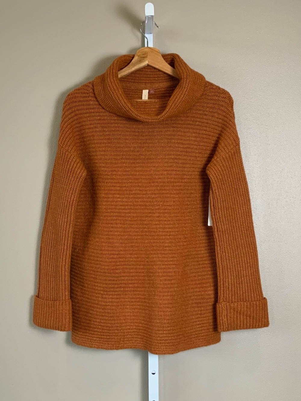 Anthropologie Pilcro Cowl Neck Ribbed Sweater - Picture 3 of 16